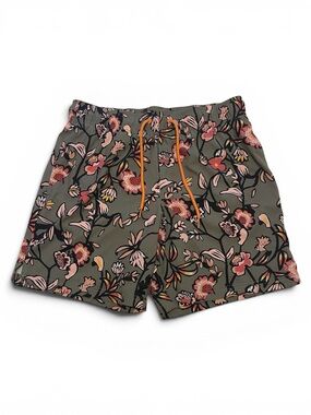 George Floral Drawstring Swim Shorts Size 32x34
